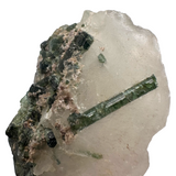 Green Tourmaline in Quartz - Old Stock