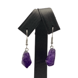 Mineralogy Earrings Amethyst Point Earrings