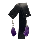 Mineralogy Earrings Amethyst Point Earrings