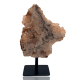 Mineralogy Minerals Pink Amethyst on Stand - Argentina