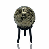 Mineralogy Minerals Pyrite Sphere - Peru