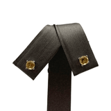 Sanchi Earrings Citrine Earrings - Sterling Silver - Faceted - 4mm