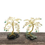 Mini Emerald Gemstone Tree
