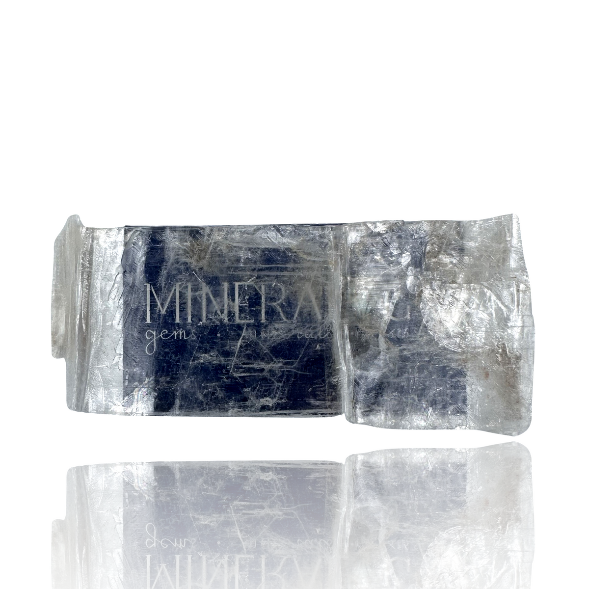 Ice Selenite - Glitter Mountain, Utah – Mineralogy