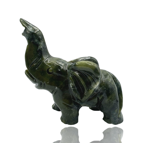 Jade Elephant Carving