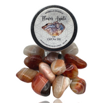 Flower Agate Candle - Moonflower Nectar
