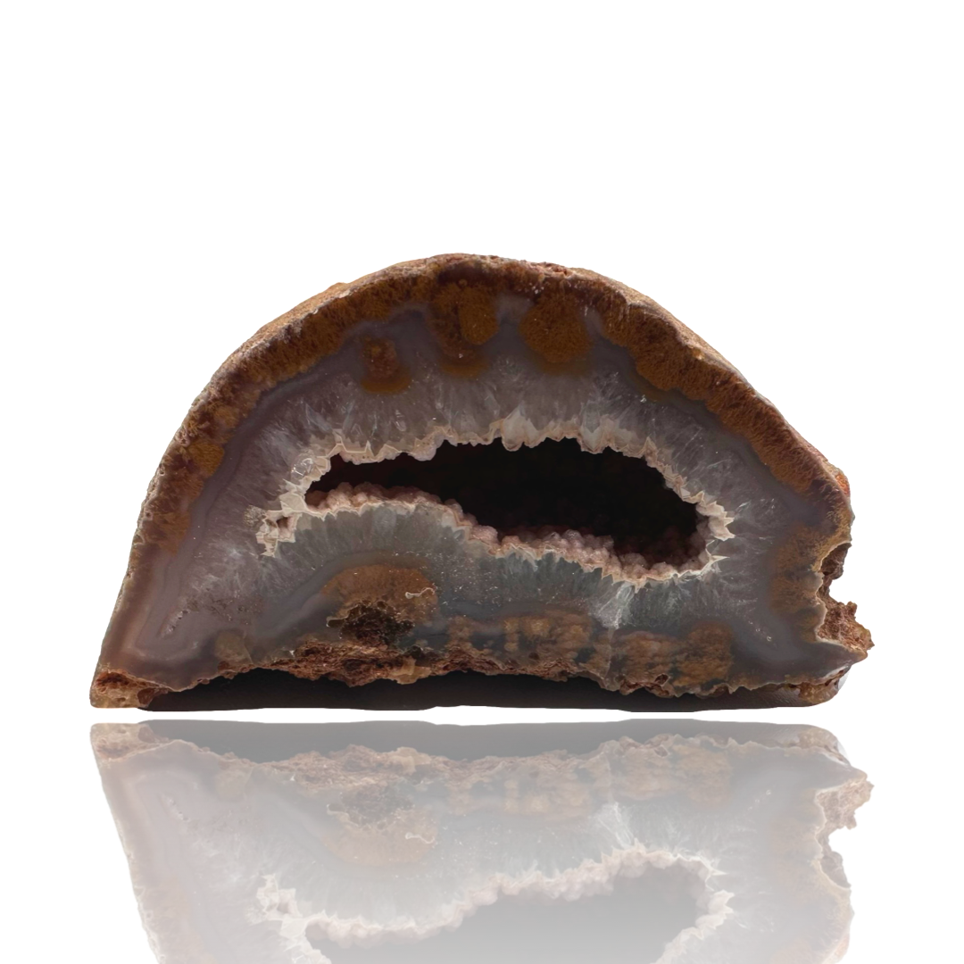 Polished Agate Geode - Brazil – Mineralogy