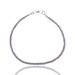 Alyssa Necklaces Rose Quartz Necklace with Sterling Silver Clasp