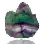 Driftstone Minerals 4.6 Inch Rainbow Fluorite Slab - China