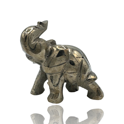 3.2 Inch Pyrite Elephant - Peru