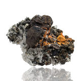 Quartz Cluster with Pyrite, Sphalerite, & Realgar - Peru