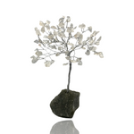 Mini Clear Quartz Gemstone Tree