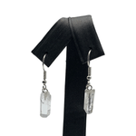 Mineralogy Earrings Quartz Point Earrings