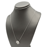 Mineralogy Fine Jewelry Clover Necklace - 14K White Gold