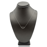 Mineralogy Fine Jewelry Lotus Necklace - 14K White Gold