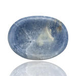 Mineralogy Home Decor Blue Calcite Bowl - Madagascar