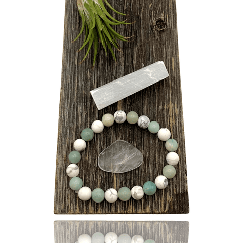 Mineralogy Jewelry 6.5 Inches Trauma Healer Intention Bracelet