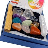 Mineralogy Kit/Box Beginner Chakra Kit