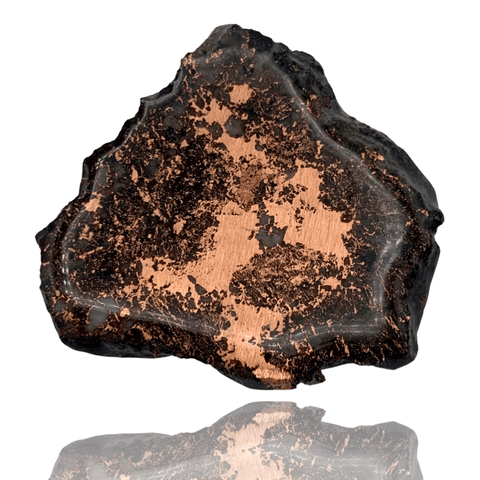Mineralogy Metals Polished Copper Slab - Michigan