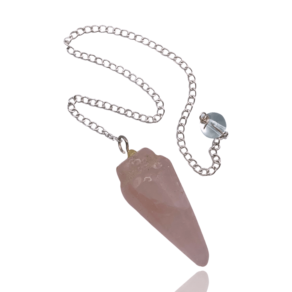 Rose Pendulum Rose Quartz Pendulum – Mineralogy