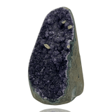 Mineralogy Minerals Amethyst with Baby Calcites Freeform - Brazil
