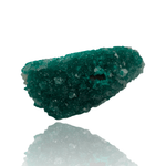 Mineralogy Minerals Dioptase & Quartz on Calcite- D.R. Congo