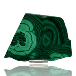 Mineralogy Minerals Large Polished Malachite Slab - D.R. Congo