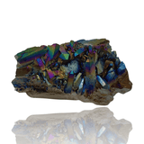 Mineralogy Minerals Titanium Aura Quartz Cluster