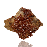 Mineralogy Minerals Vanadinite Crystals on Matrix - Morocco