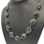 Mineralogy Necklaces Seraphinite Necklace - Sterling Silver