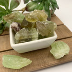 Mineralogy Pocket Stones Green Calcite