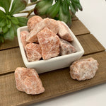 Mineralogy Pocket Stones Orange Calcite