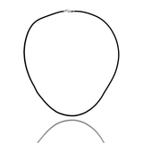 RIO Necklaces Black Leather Cord