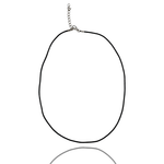 RIO Necklaces Simple Black Cord