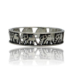Sanchi Rings Elephant Ring - Sterling Silver